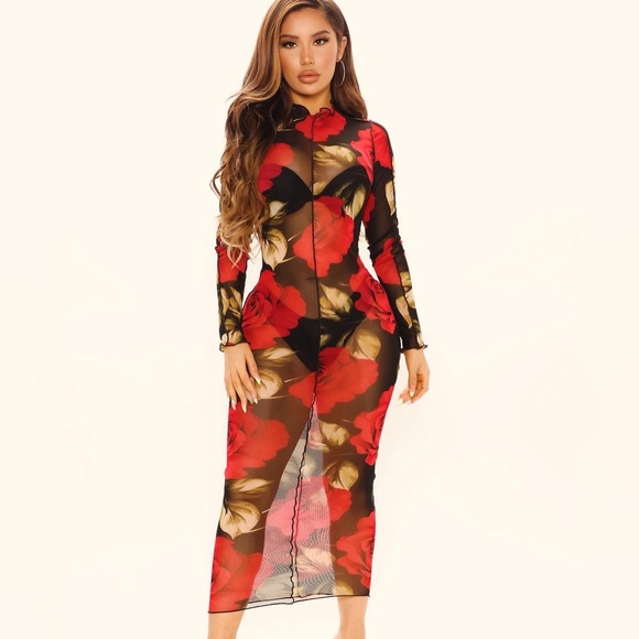 The seductive Rose dress - Picture 2 of 7